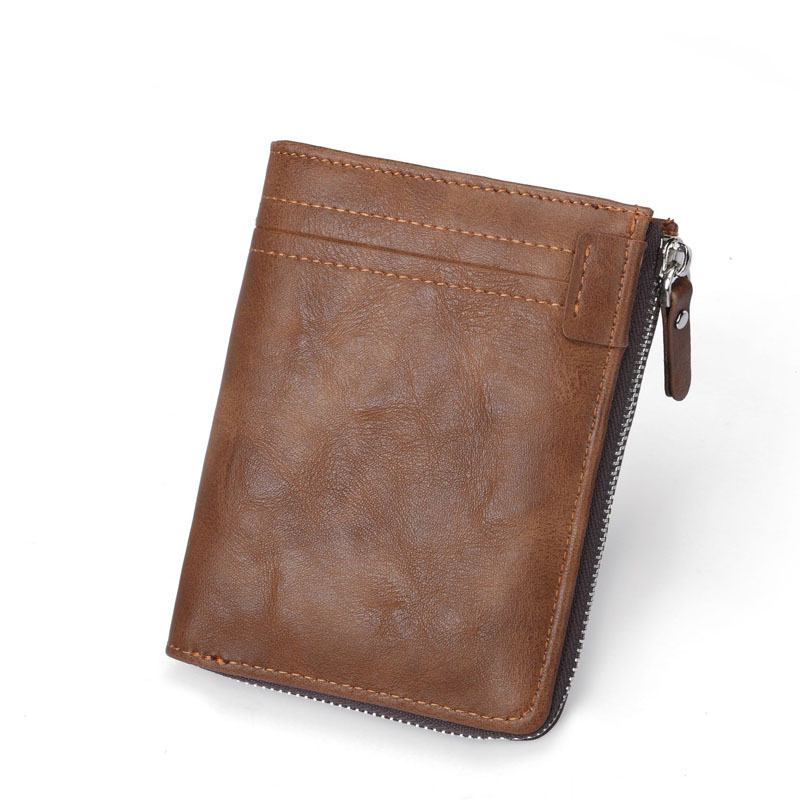 Män Casual Multifunktionell Bifold Kort Plånbok Mynthållare