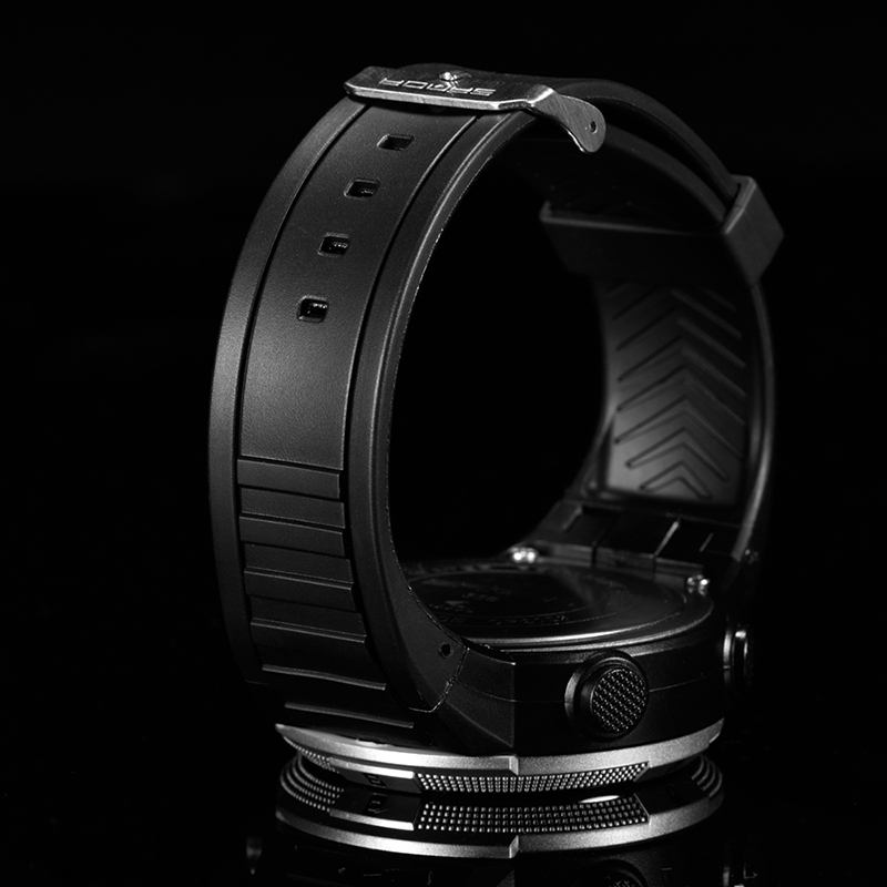 Digital Watch Herr Mode Silikon Armband Kalender Lysande Display Utomhus Sport Watch