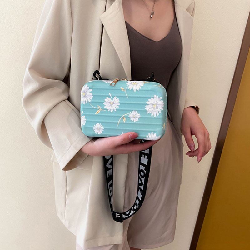Dammode Axelväska Crossbody Bag Blommor Bag