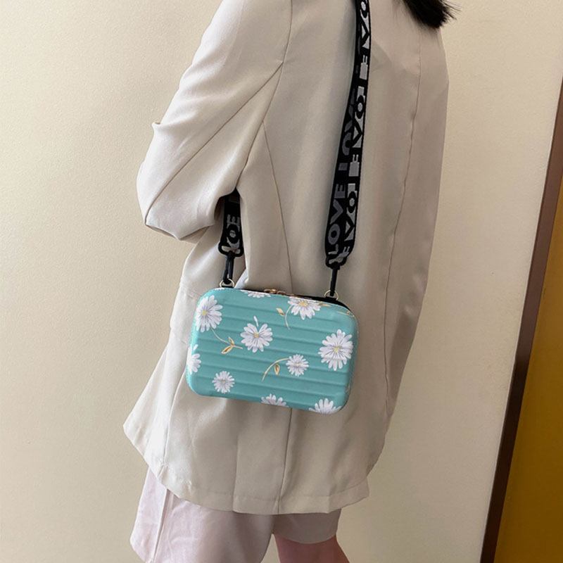 Dammode Axelväska Crossbody Bag Blommor Bag