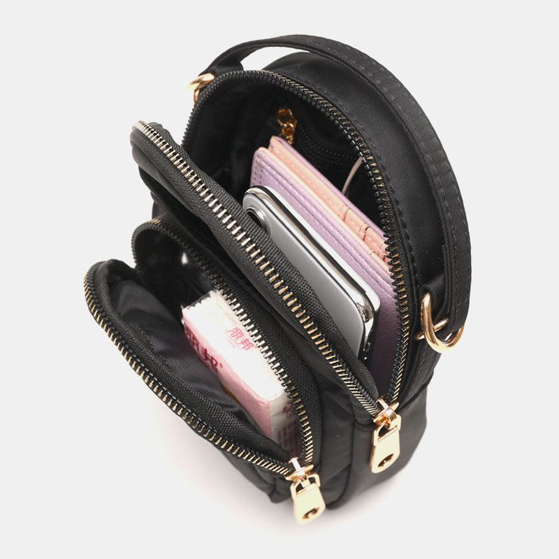 Kvinnor Mini Liten Telefonväska Crossbody-väska Axelväska För Utomhusbruk