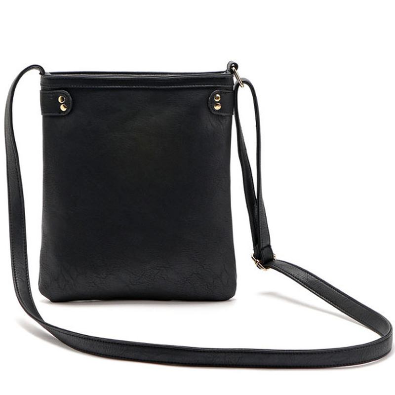 Kvinnor Vintage Messenger-väskor Flickor Casual Axelväskor Retro Crossbody-väskor