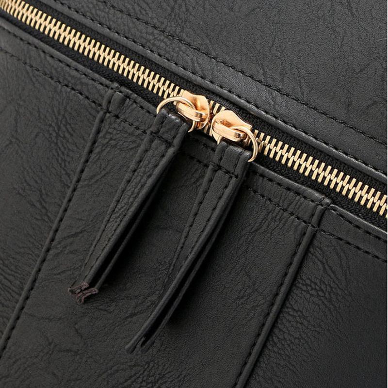 Kvinnor Vintage Messenger-väskor Flickor Casual Axelväskor Retro Crossbody-väskor