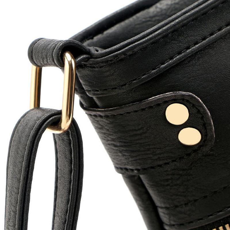 Kvinnor Vintage Messenger-väskor Flickor Casual Axelväskor Retro Crossbody-väskor