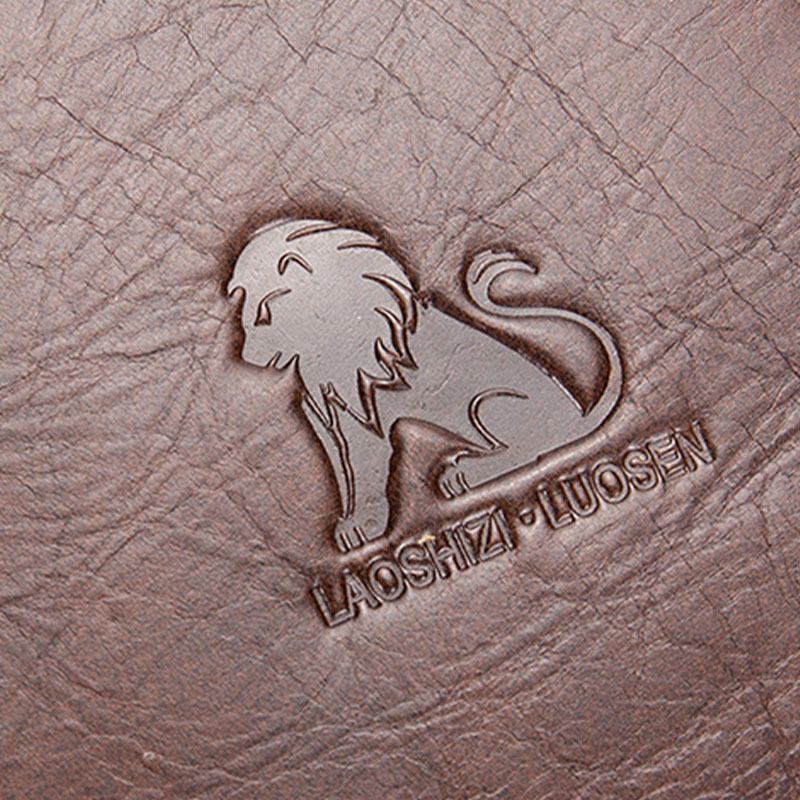 Män Äkta Läder Vintage Business Bag Crossbody Bag Handväska För Arbete