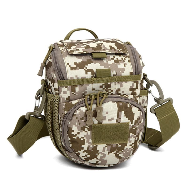 Män Outdoor Camouflage Bag Axelväska Bärbar Sportväska