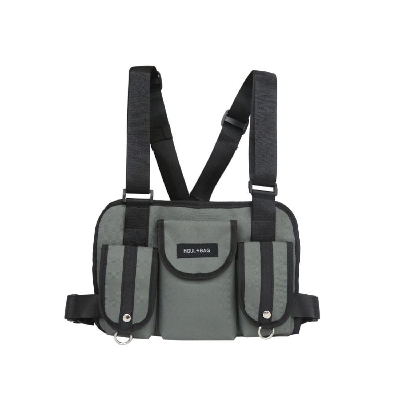 Män Oxford Ny Tactical Outdoor Crossbody Bag Personlighet Cool Sportväska Kamouflageväska Västväska