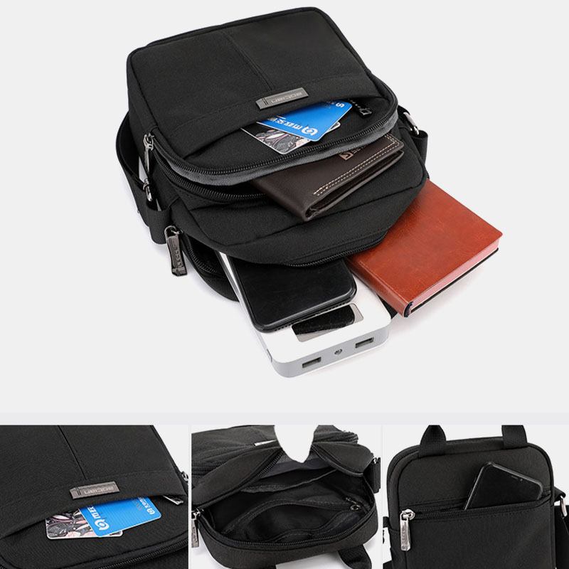 Modeaxelväska Handväska Crossbody-väska Businessväska För Män