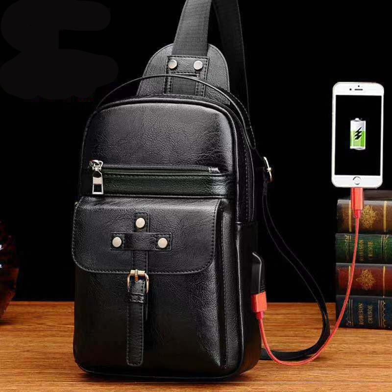 Modeväska I Konstläder Crossbody-väska Bröstväska