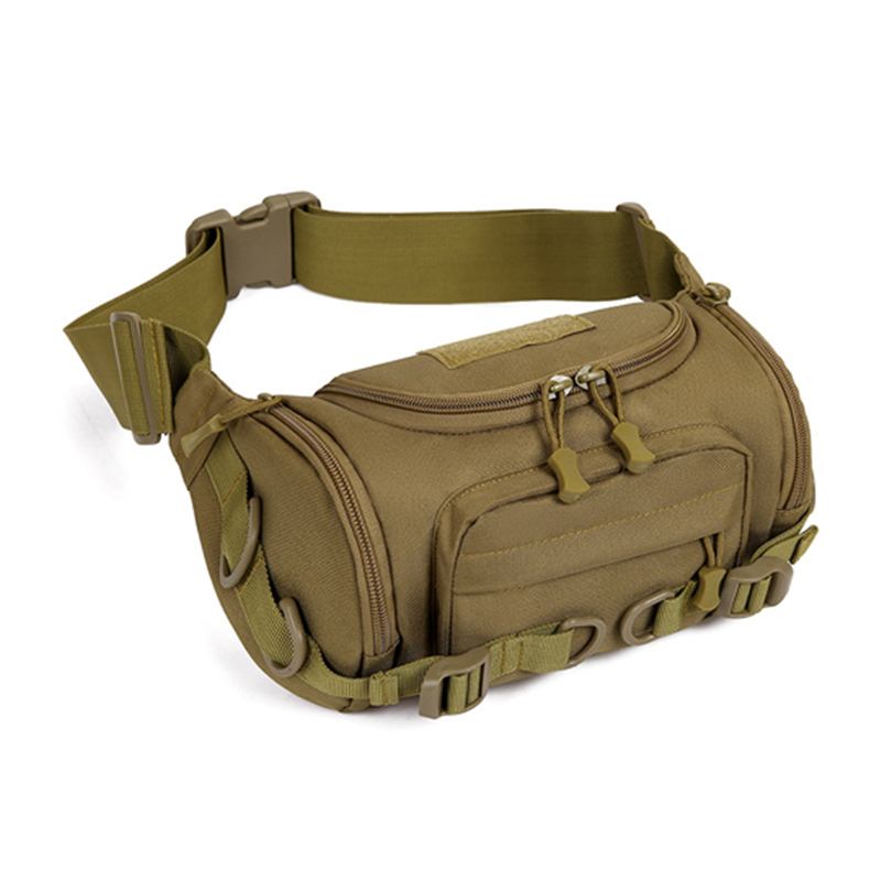 Nylon Outdoor Tactical Midjeväska Camping Fanny Pack Military Messenger Bags För Män