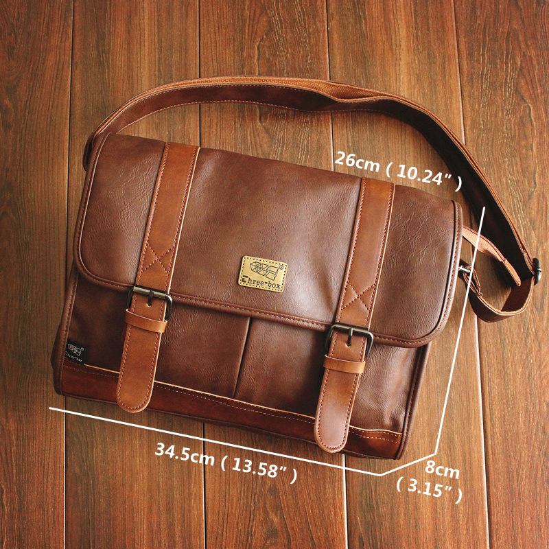 Stor Kapacitet Casual Messenger Bag Crossbody-väska För Män