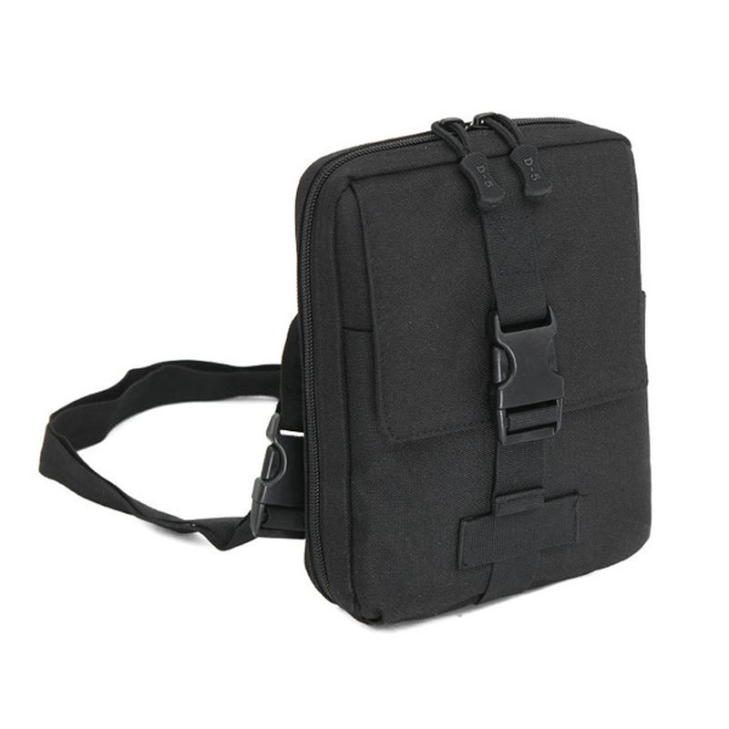 Tactical Nylon Multifunction Mini Tool Pouch Crossbody Bag Ipad Axelväska