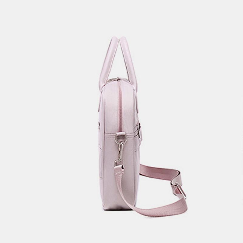 Vattentät Crossbody-väska Med Flera Fack För Kvinnor Lättviktsventilerande 13.3/14/15.6 Tums Axelväska För Bärbar Dator