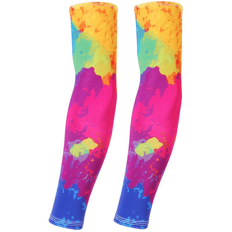 1par Herr Outdoor Sports Snabbtorkande Ridarm Sleeve
