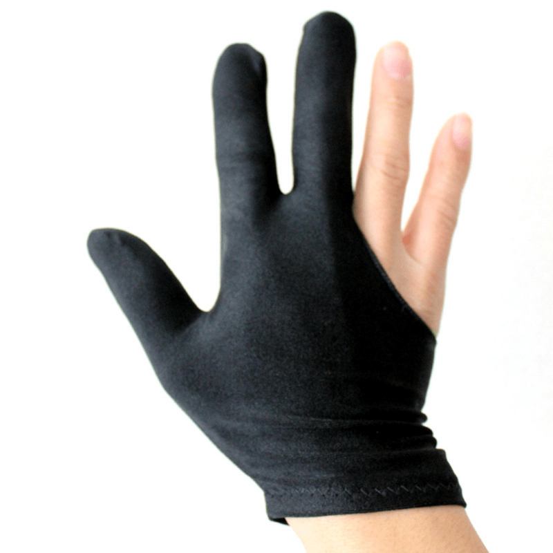 Biljard Tre-finger Handskar Full Finger Gloves Club Biljard Handskar Vänster Hand Pass Code Biljard Handskar