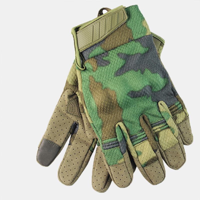 Outdoor Taktische Handschuhe Handskar Cykel Cykel Motorcykel Ridhandskar Halkfria Handskar