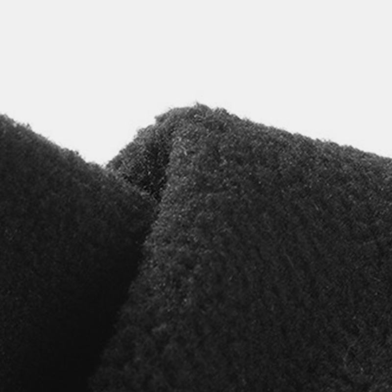 Unisex Dykduk Skärm-berörbar Ridning Klättring Skidåkning Varma Plus Sammetshandskar Med Dragkedja