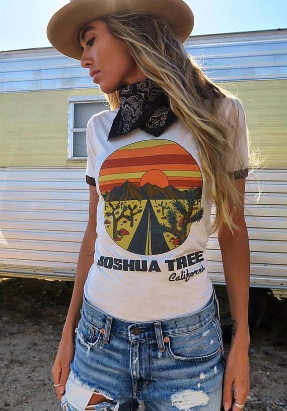 Tshirt Sommartröjor Oversize Vogue Vit O-ringad Harajuku