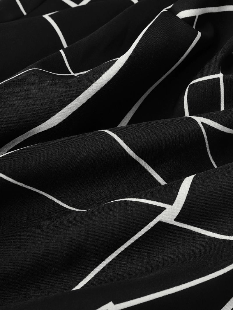 Patchwork Ärmlös V-ringad Oregelbunden Hem Cami