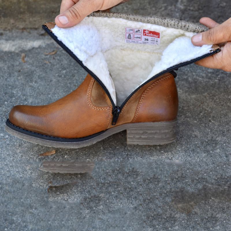 Stor Storlek Kvinnor Retro Varm Daglig Vinter Sock Splicing Boots