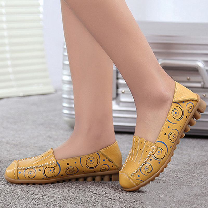Kvinnor Slip On Flat Loafers