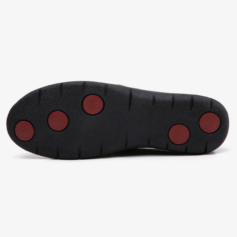 Kvinnor Syr Blomma Ihåliga Halkfria Casual Slip On Loafers