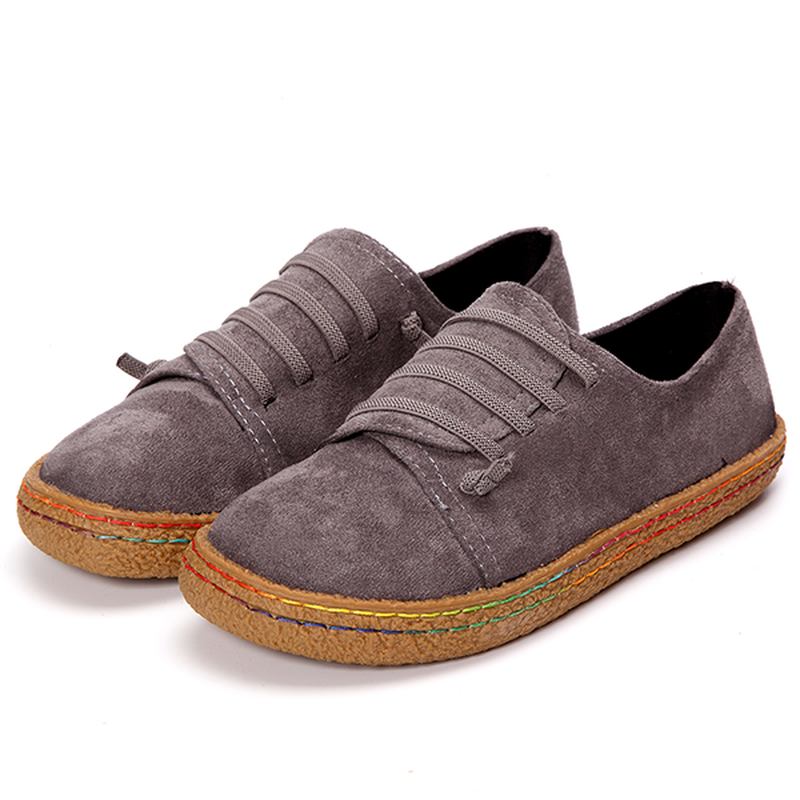 Us Szie 5-11 Dam Slip On Mocka Flat Loafers