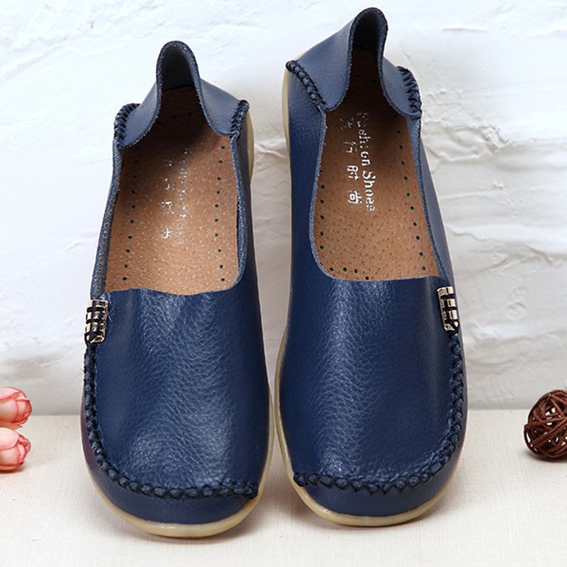 Usa Storlek 5-13 Platta Skor För Kvinnor Casual Bekväm Utomhus Slip On Loafers
