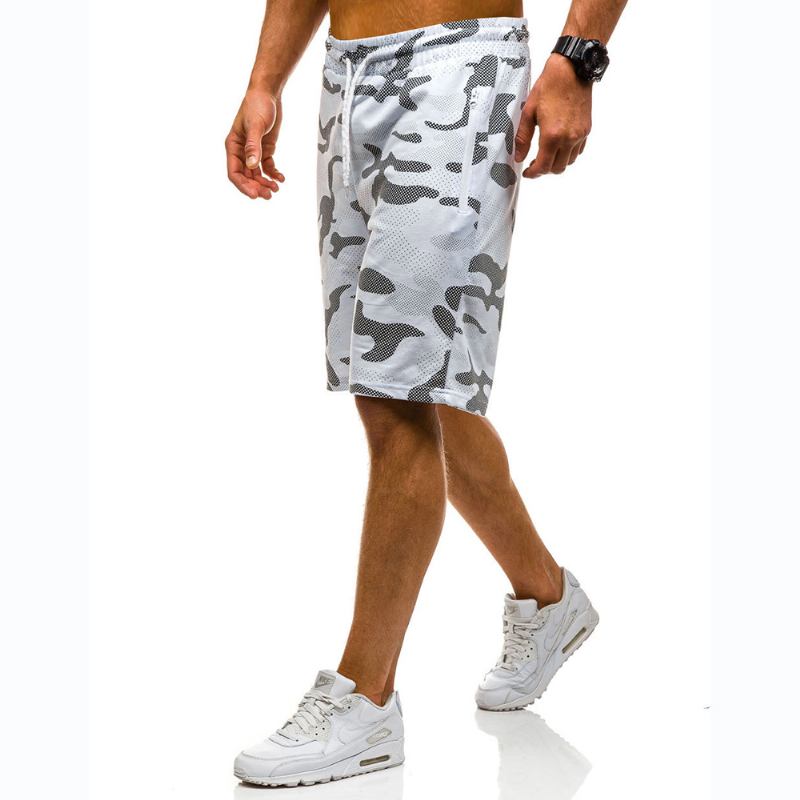 Casual Camouflage Lös Träningsbyxor För Män