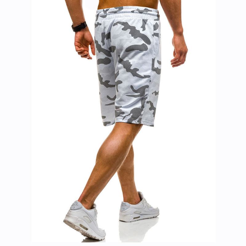 Casual Camouflage Lös Träningsbyxor För Män