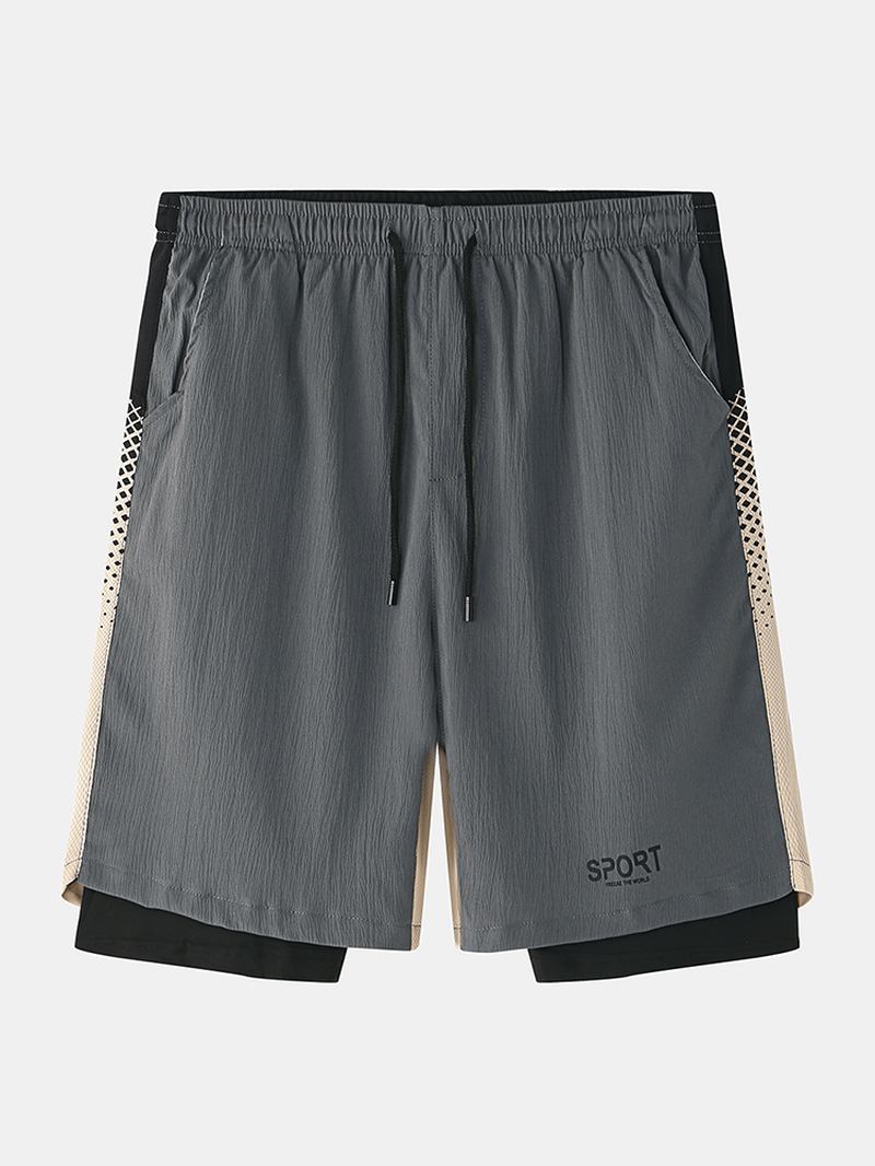 Herr Casual Andas Dragsko Loose Fit Home Shorts