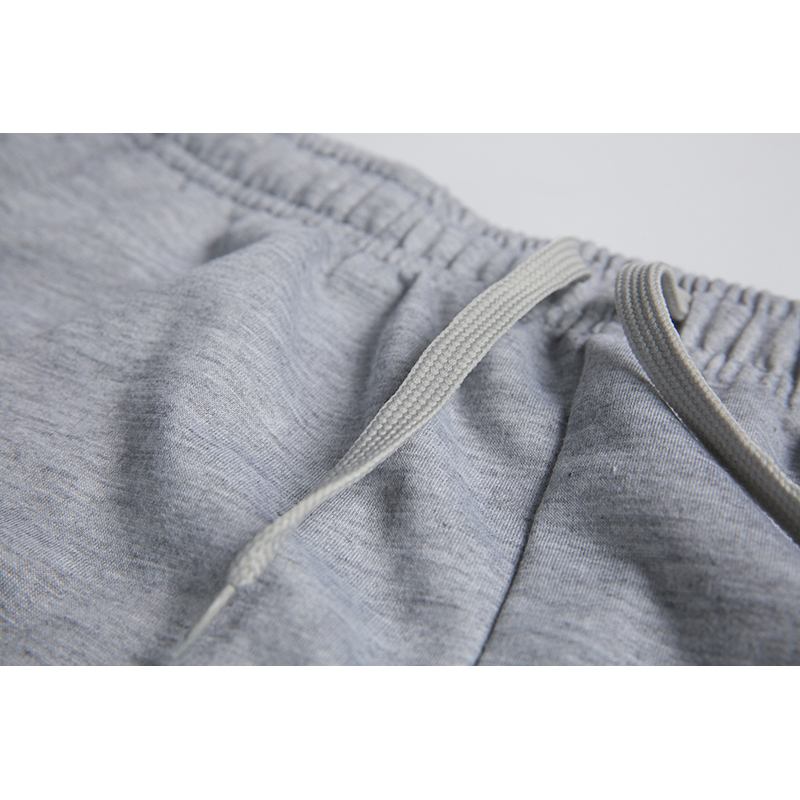 Herr Gym Cotton Andas Dragsko Enfärgade Löparshorts