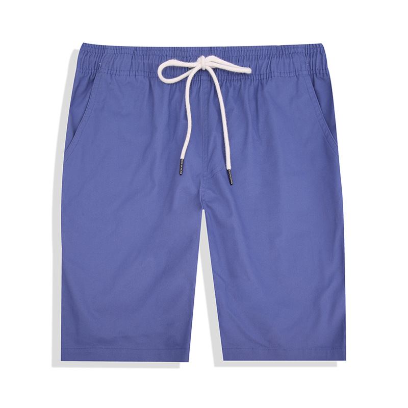 Sommaroveraller För Män Stretch Fem Punkt Casual Shorts Byxor I Bomull