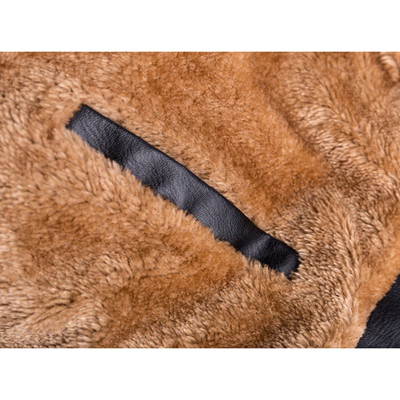 Casual Thicken Moto Skinnjacka