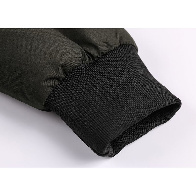 Herr Vinter Tjock Big Pocket Vindtät Outdoor Huvjacka