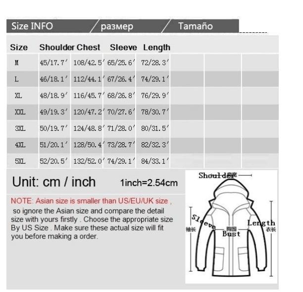 Vinterkappa Plus Size Män Jacka Varm Överrock Ytterkläder Cotton Hooded Down Coat