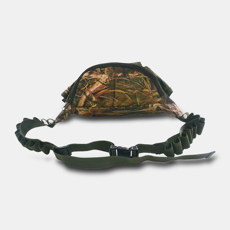 Män Oxford Camouflages Multifunction Outdoor Hunting Midjeväska Justerbar Tactical Bag