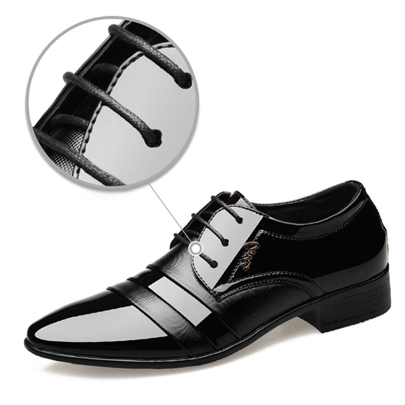Snöra Business Formell Klänning Sko Läder Oxfords