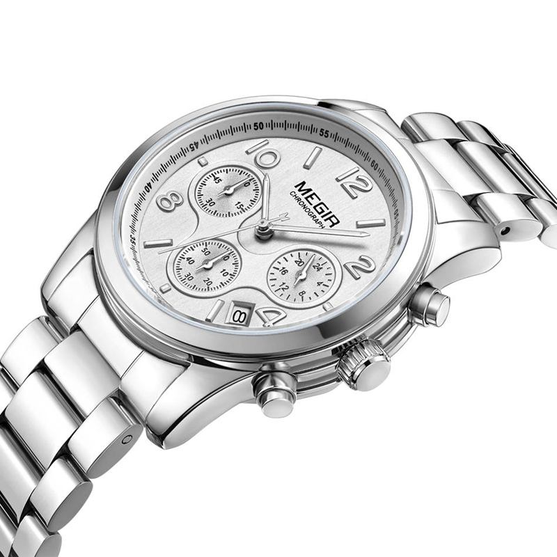 Damklocka Lyxmode Chronograph Dam Quartz Armbandsur