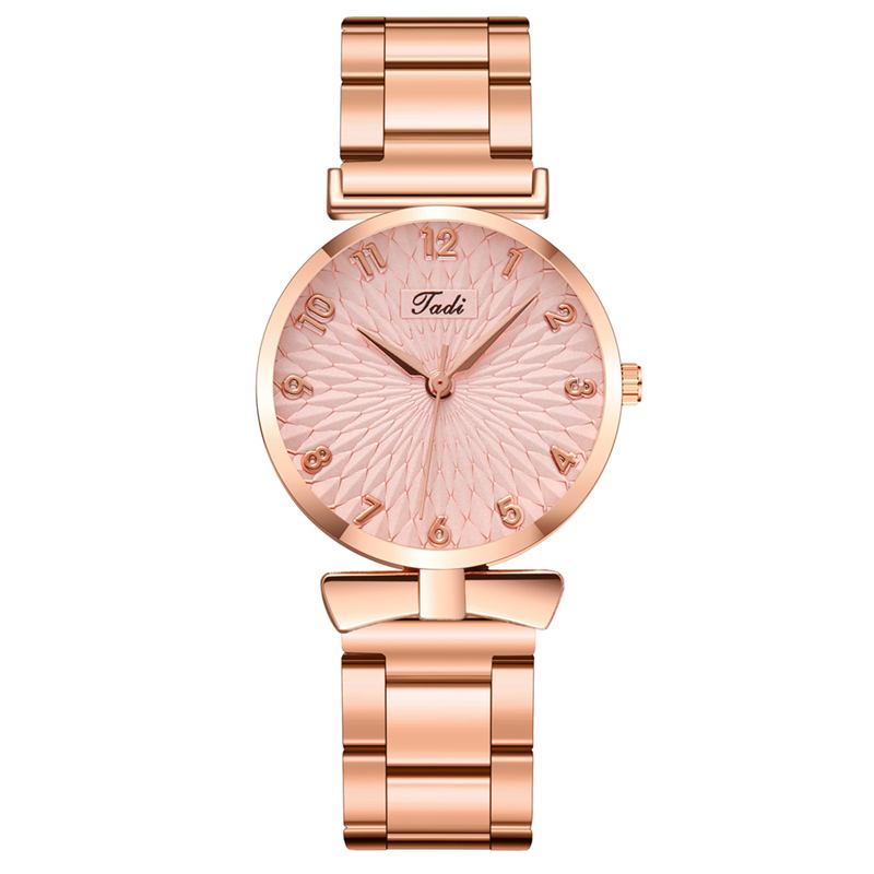 Mode Casual Kvinnor Armbandsur Armbandsur Armband Vattentät Quartz Klockor