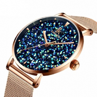 Mode Style Gypsophila Urtavla Dam Magnetic Watch Ultra Thin Quartz Watch