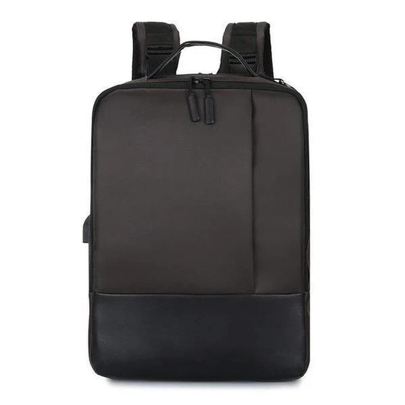 Herr Ny Multifunktionell Ryggsäck Axelväska Business Bag Med Usb-laddningsport