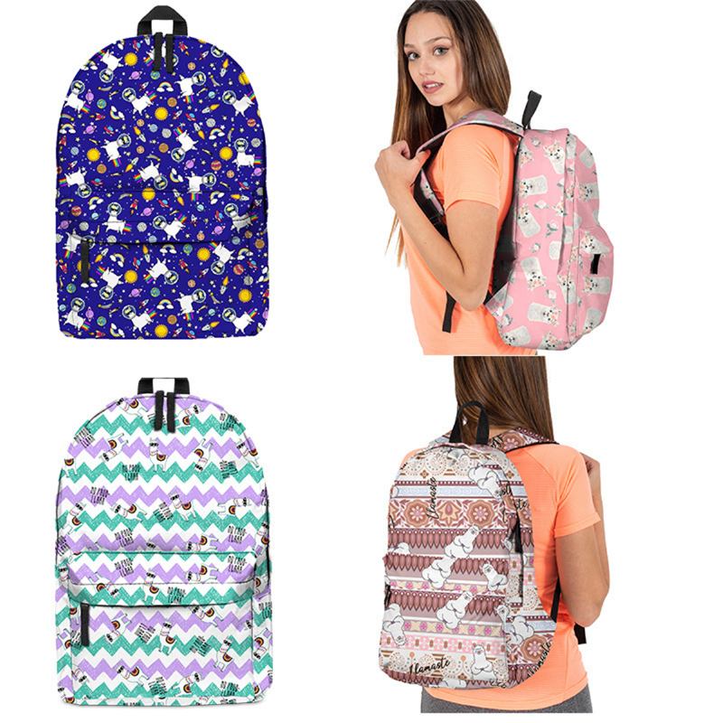 Kvinnor Män Bästa Ryggsäck Girl Skola Axelväska Ryggsäck Satchel Travel Handbag
