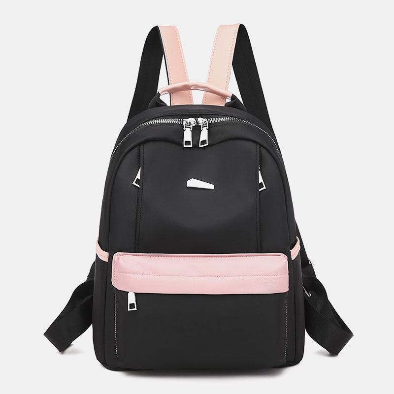 Kvinnor Multi-carry Utomhus Skolväska Casual Travel Liten Ryggsäck Handväska