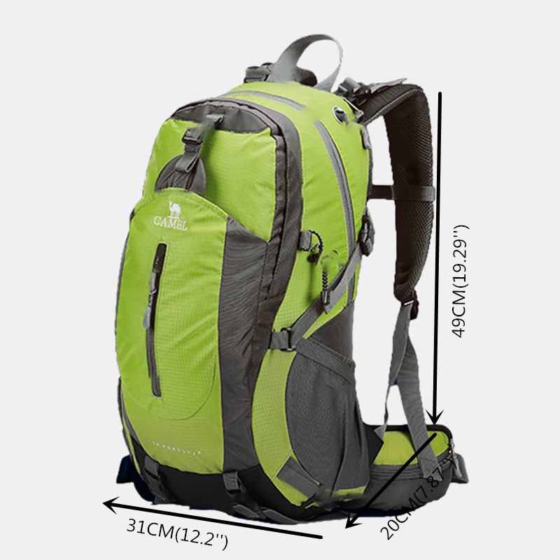 Män 40l Polyester Vattentät Lättvikt Stor Kapacitet Sport Fotvandring Reseryggsäck