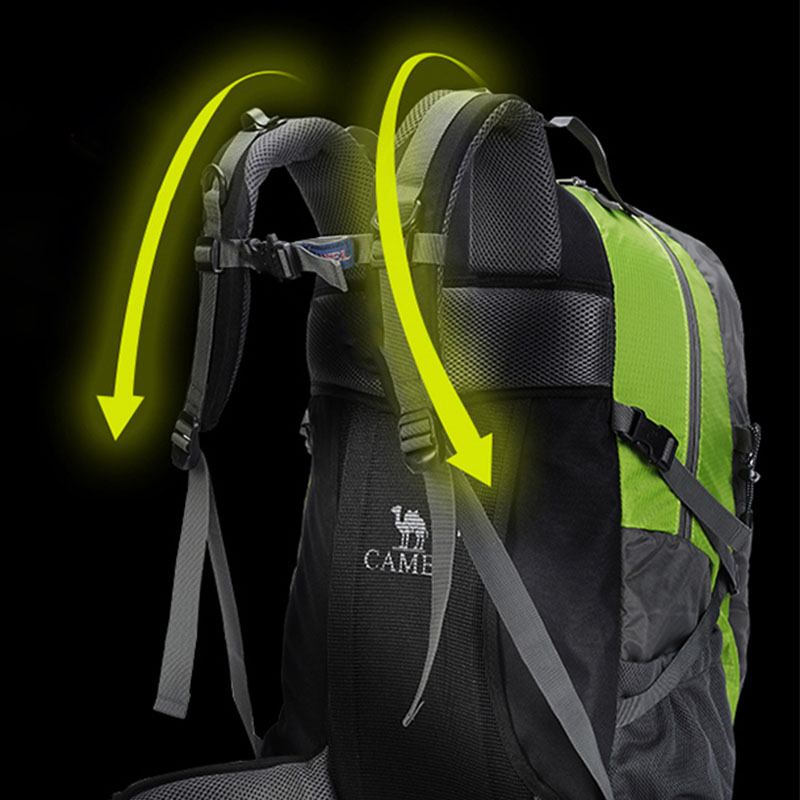 Män 40l Polyester Vattentät Lättvikt Stor Kapacitet Sport Fotvandring Reseryggsäck