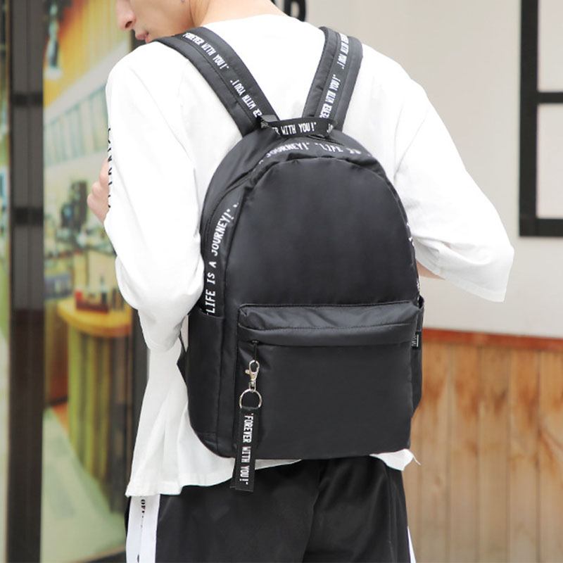 Män Casual Stor Kapacitet Lättviktsryggsäck Casual Bag