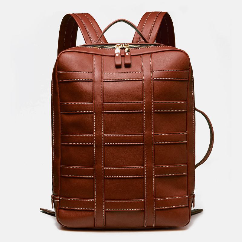 Män Stor Kapacitet Multifunktionell Business Bag Ryggsäck Handväska Kontorsarbete
