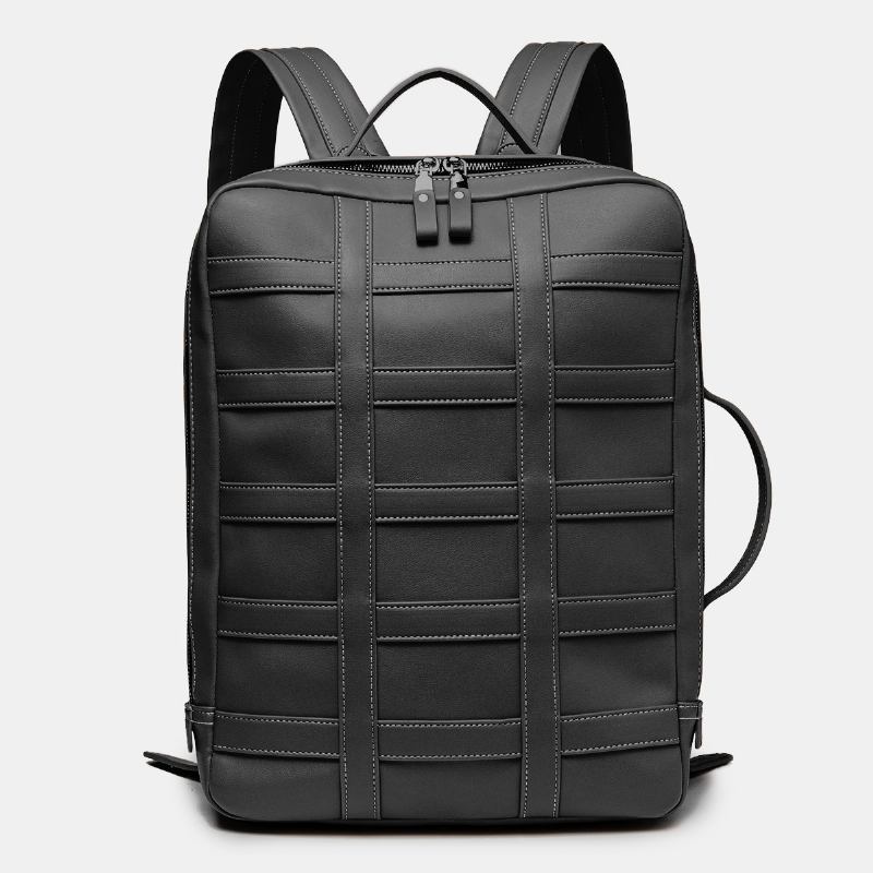 Män Stor Kapacitet Multifunktionell Business Bag Ryggsäck Handväska Kontorsarbete