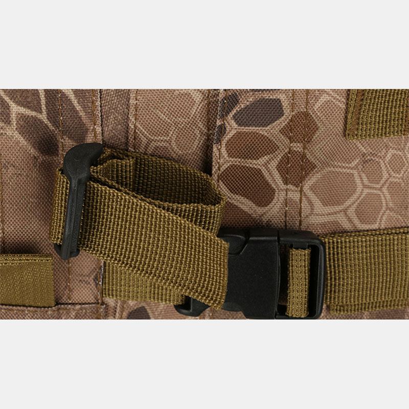 Ryggsäck Med Tre Nivåer Bergsklättring Axel Kamouflage Vattentät Tactical Bag 3d Ryggsäck